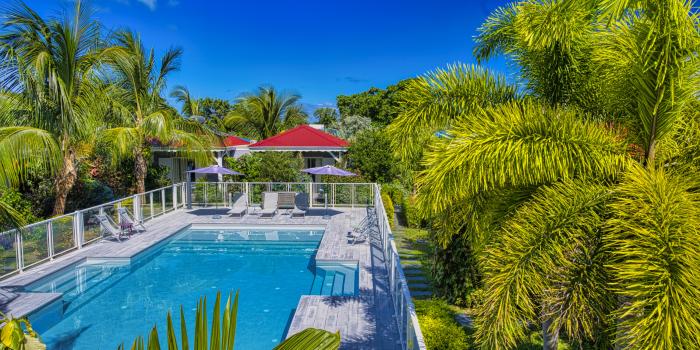 1_Hotel Le Cocotel avec piscine Saint François guadeloupe-Piscine